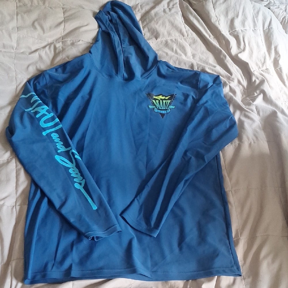 Maui and Sons Blue Long Sleeve Tee